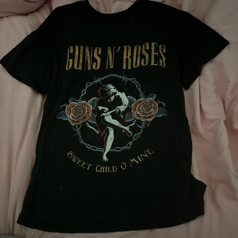 guns and roses tee
